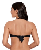 Lauren Ralph Women's Ring Bandeau Bra Swim Top