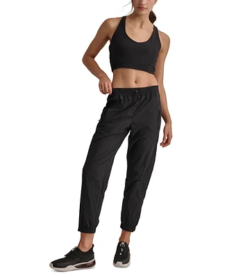 Dkny Sports Women's High-Rise Pull-On Joggers Pants