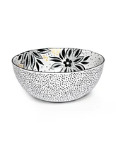 Portmeirion Sara Miller Artisanne Noir Cereal Bowls, Set of 4
