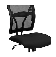 Emma+Oliver Big & Tall 400 Lb. Rated Mesh Executive Swivel Ergonomic Office Chair