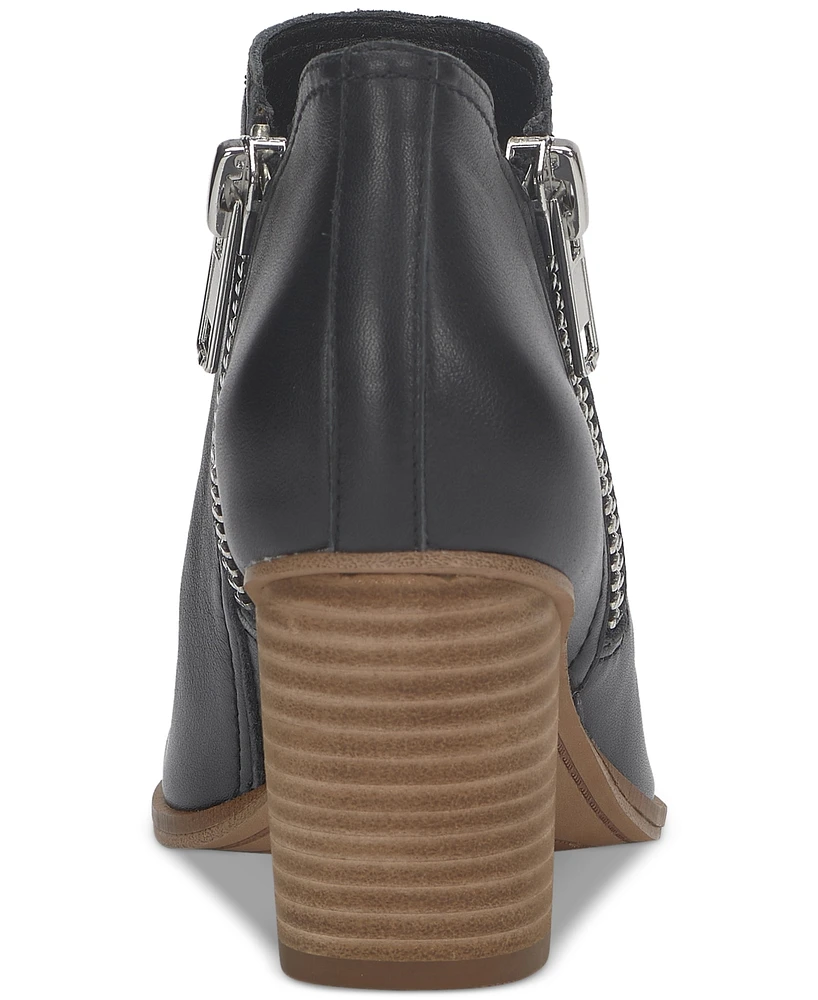 Lucky Brand Women's Joseleen Peep-Toe Booties
