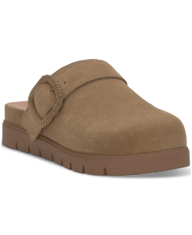 Lucky Brand Women's Sachie Buckled Slip-On Clogs