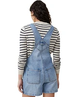 Cotton On Women's Short Denim Overall