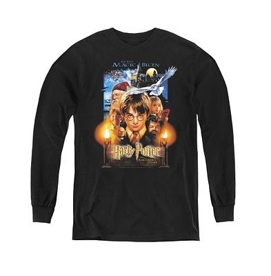 Harry Potter Boys Youth Movie Poster Long Sleeve Sweatshirts