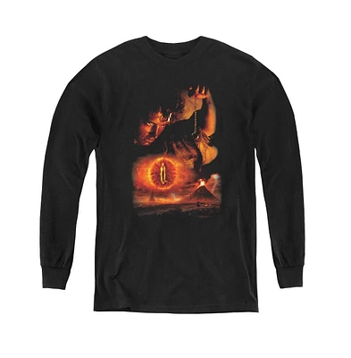 Lord Of The Rings Boys Youth Destroy Ring Long Sleeve Sweatshirts