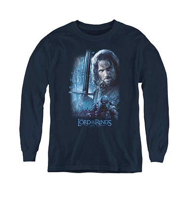 Lord Of The Rings Boys Youth King Making Long Sleeve Sweatshirts