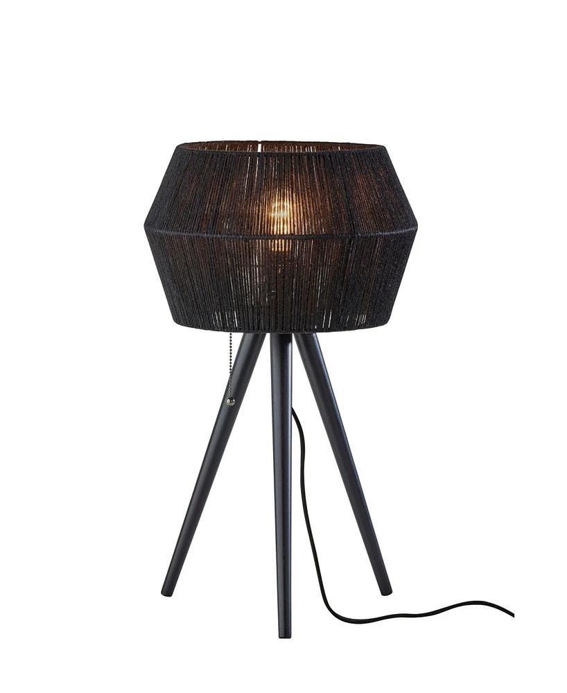 Adesso 24.25" Wood Montana Table Lamp