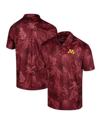 Colosseum Men's Maroon Minnesota Golden Gophers Big & Tall Palms Polo