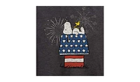 Hybrid Apparel Trendy Plus Snoopy & Woodstock 4th of July Graphic T-Shirt