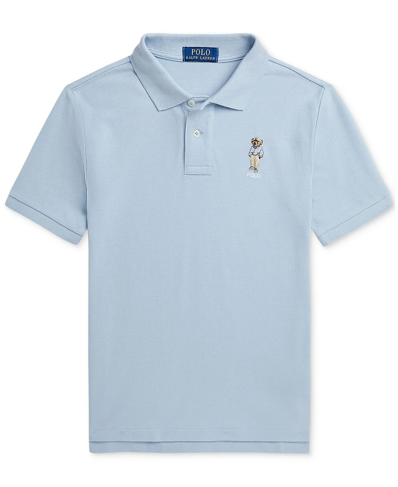 Polo Ralph Lauren Big Boys Bear Cotton Mesh Shirt