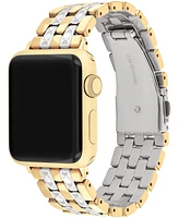 Coach Women's Two Tone Stainless Steel Apple Strap 38mm/40mm/41mm