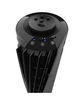 Vornado OSC73 37" Whole Room Air Circulator Tower Fan with Remote Control, Black