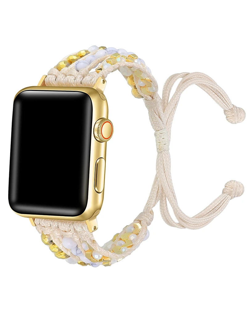 Posh Tech Women's Gemma Weave Band for Apple Watch Size-42mm,44mm,45mm,49mm