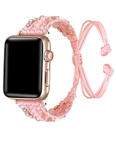 Posh Tech Women's Gemma Weave Band for Apple Watch Size-42mm,44mm,45mm,49mm