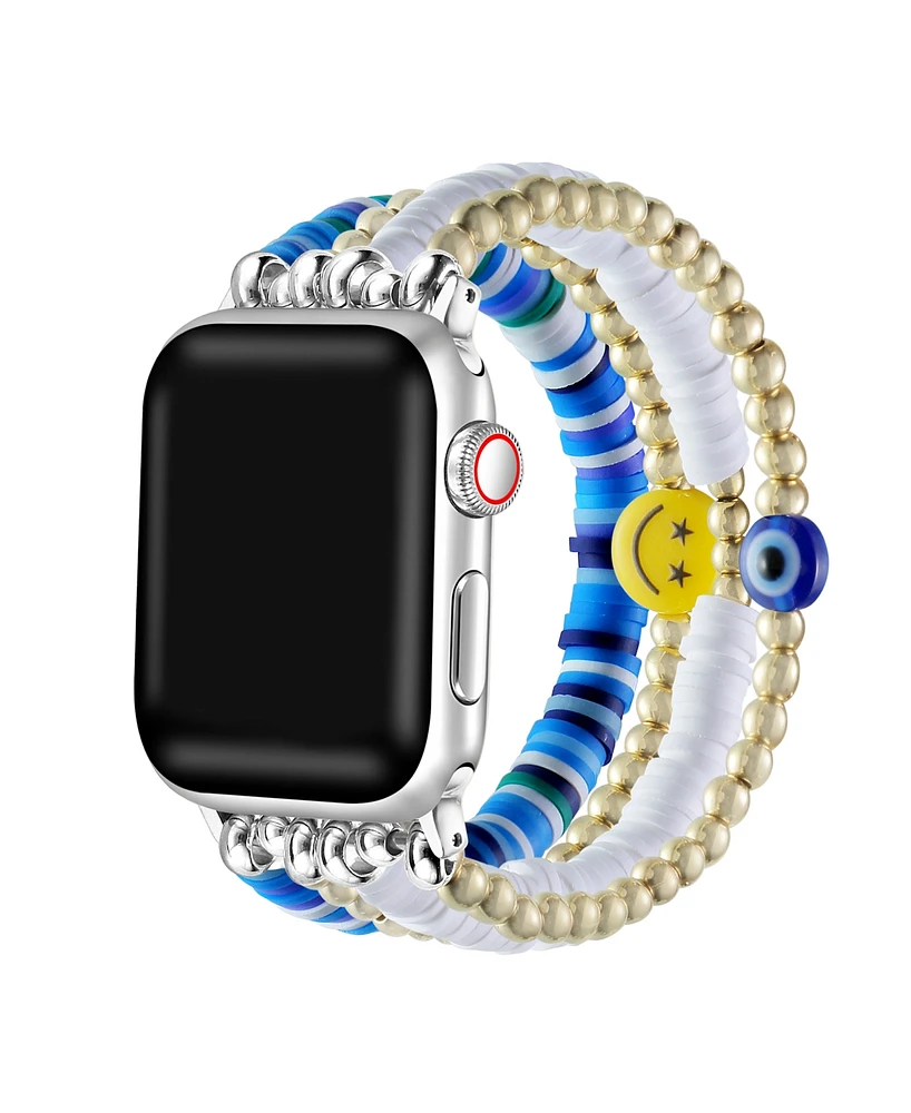 Posh Tech Unisex Bestie Beaded Band for Apple Watch Size-38mm,40mm,41mm