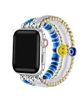 Posh Tech Unisex Bestie Beaded Band for Apple Watch Size-38mm,40mm,41mm