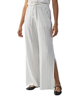 Sanctuary Women's Ocean Front Striped Wide-Leg Pants