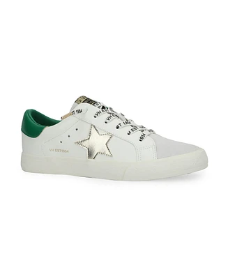 Grande - White Gold Green Pop Women's's Sneaker by
