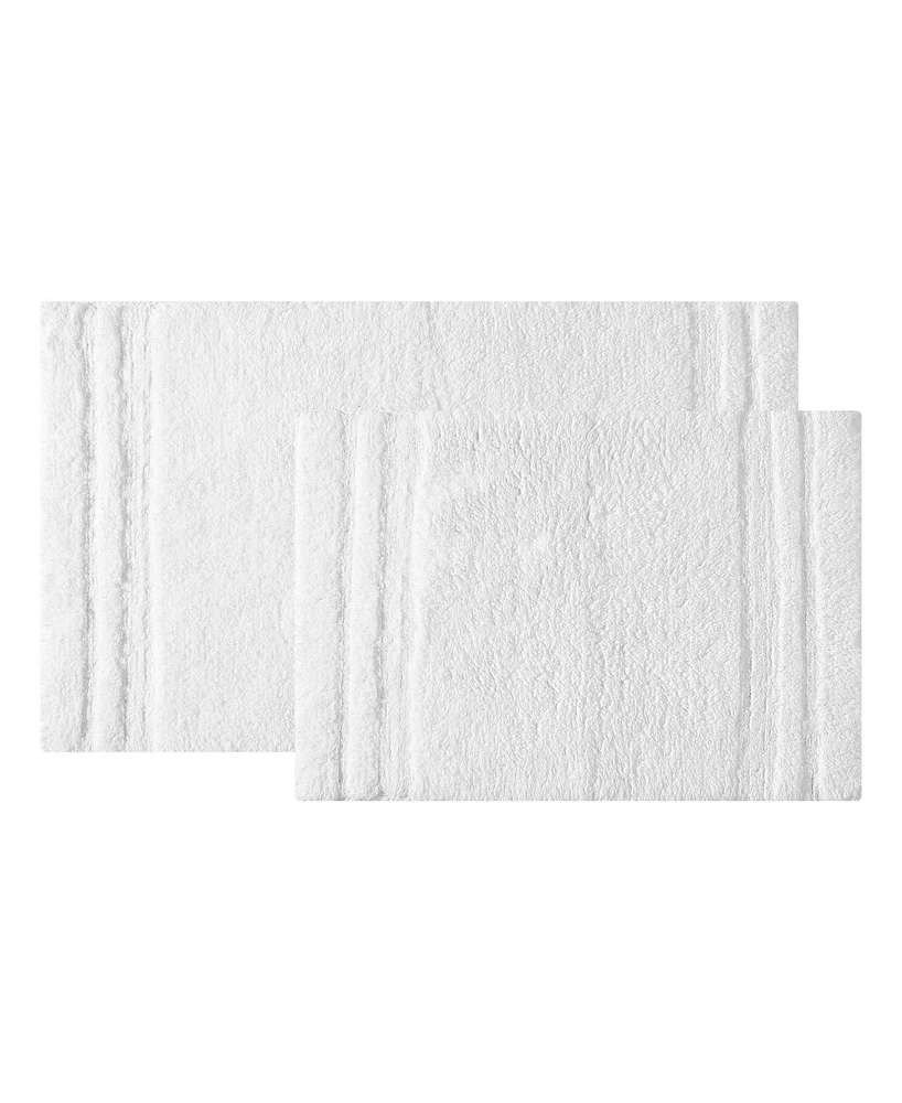 Vera Wang Eden Solid Reversible 2-Pc. Bath Rug Set