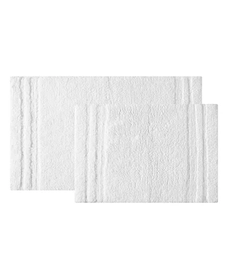 Vera Wang Eden Solid Reversible 2-Pc. Bath Rug Set