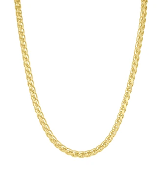 And Now This 18K Gold Plated or Silver Wheat Chain Necklace