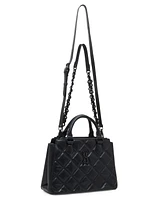 Steve Madden Jenni Quilted Satchel Handbag