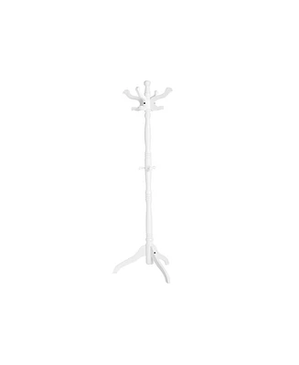 Slickblue Freestanding Coat Rack With 11 Hooks, Hall Tree For Coats, Bags, Purses, Hats, For Entryway, Hallway