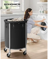 Slickblue 18.5 Gal. Laundry Basket with Wheels