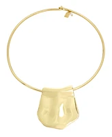 Robert Lee Morris Soho Gold Petal Wire Necklace