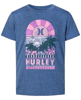 Hurley Big Girls Sunset Short Sleeves T-shirt