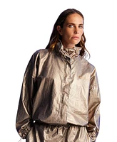 Nocturne Women's Bronze Metallic Jacket