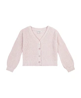 Sammy + Nat Little Girls Chenille Cardigan