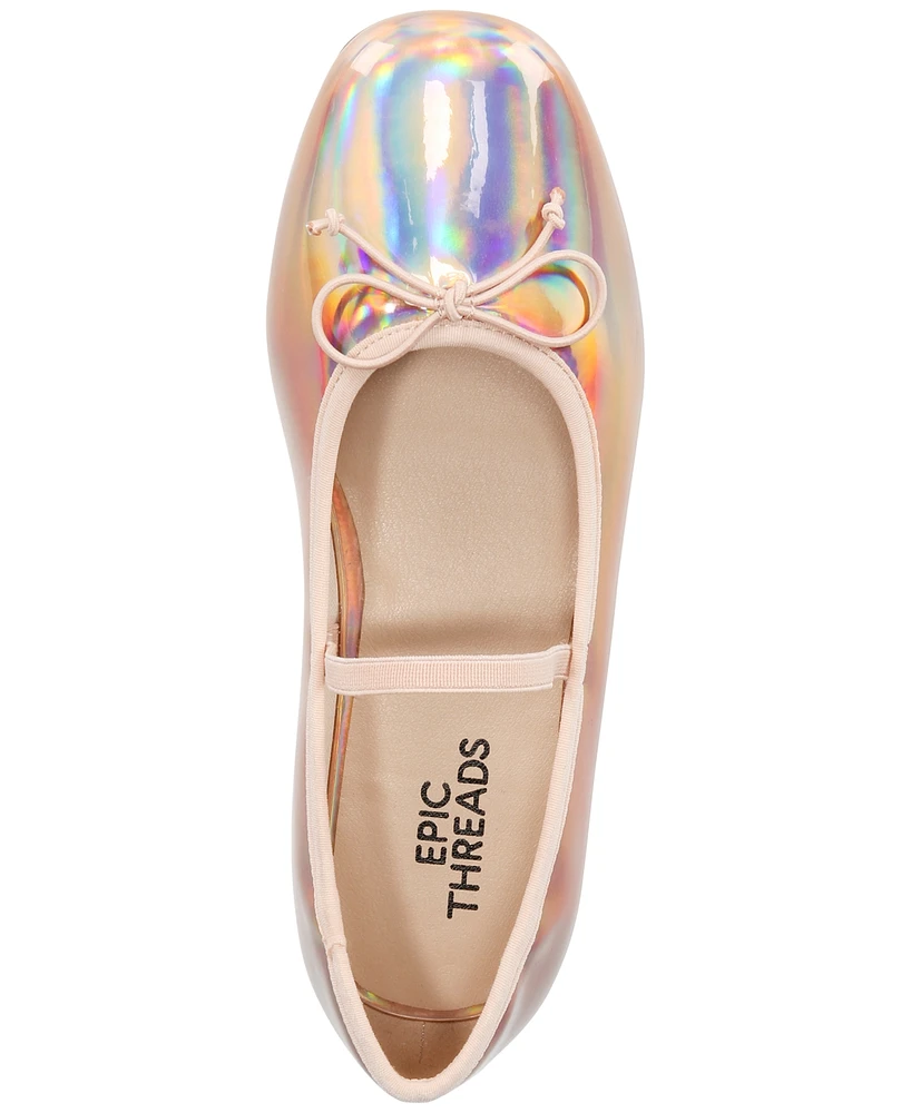 Epic Threads Little & Big Girls Olivia Ballet Flats, Created for Macy's