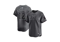 Nike Men's Graphite Francisco Lindor New York Mets 2024 City Connect Limited Player Jersey