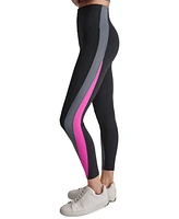 Dkny Sport Women's High-Rise Colorblocked 7/8 Leggings