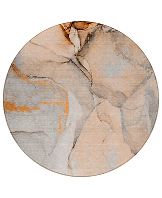 Addison Chantille Machine Washable ACN506 8'x8' Round Area Rug