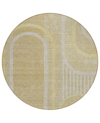 Addison Chantille Machine Washable ACN532 8'x8' Round Area Rug