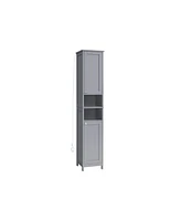 Slickblue Tall Bathroom Cabinet with Lights