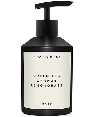 Environment Green Tea, Orange & Lemongrass Hand Soap (Inspired by 5-Star Luxury Hotels), 10 oz.