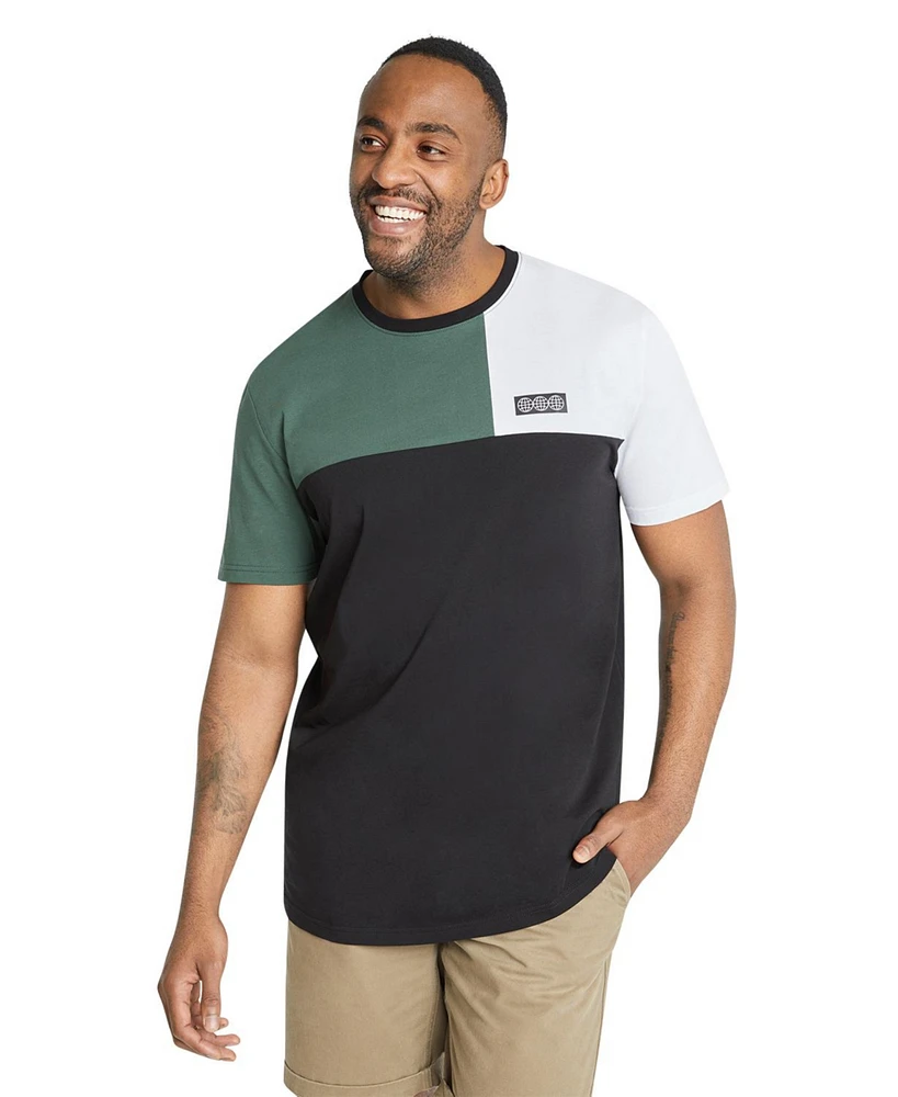 Johnny Bigg Men's g Global Splice Longline Tee