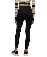 Boss by Hugo Women's High-Waisted Cropped Jeans