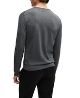 Boss by Hugo Men's Slim-Fit Crew-Neck Sweater