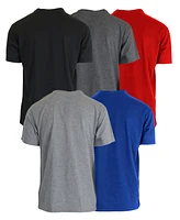 Blue Ice Men's Short Sleeve V-Neck Tee-5 Pack