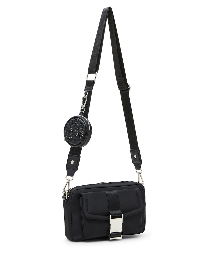 Madden Girl Hayley Nylon Camera Crossbody