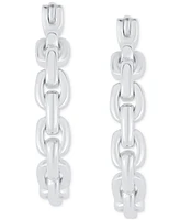 Giani Bernini Polished Chain Link Small Hoop Earrings, 3/4", Created by Macy's