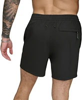 Dkny Men's Core Logo Stretch 5" Volley Shorts