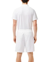 Lacoste Men's Diamante-Print 8" Sport Drawstring Shorts