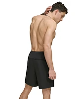 Dkny Men's Core Stretch Hybrid 7" Volley Shorts