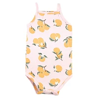 Hudson Baby Girls Cotton Bodysuits, Citrus Orange, 18-24 Months