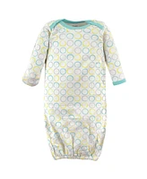 Luvable Friends Baby Unisex Cotton Gowns, 0-6 Months